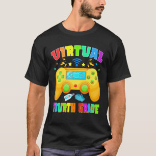 Camiseta Videojuego virtual de cuarto grado de vuelta al ca
