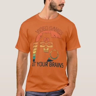 Camiseta Videojuegos arrancar el cerebro 7