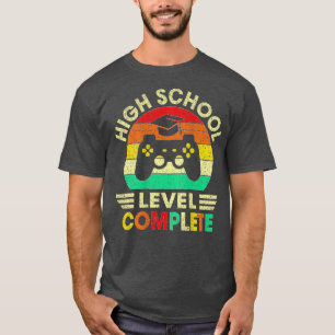 Camiseta Videojuegos completos de nivel de graduación de se
