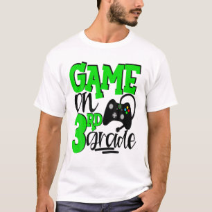 Camiseta Videojuegos De 3er Grado 1.ᵉʳ Day School Green