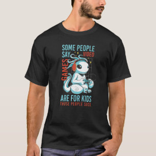 Camiseta Videojuegos de consola de juegos Gamer Gamesalotl 