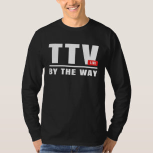Camiseta Videojuegos de Gamer TTV By The Way Gaming  Stream