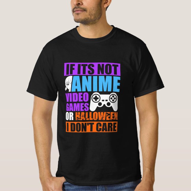 Camiseta Videojuegos de Halloween (Anverso)