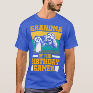 Camiseta Videojuegos De La Abuela Del Jugador De Cumpleaños