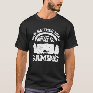 Camiseta Videojuegos de Realidad Virtual VR Auriculares Gam