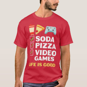 Camiseta Videojuegos de Soda Pizza 