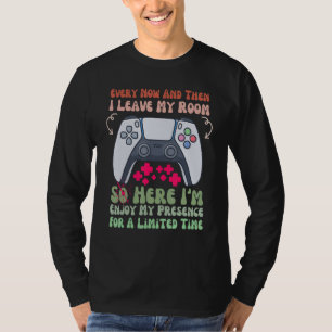 Camiseta Videojuegos De vez en cuando salgo de mi habitació