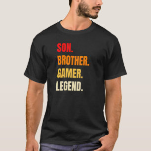 Camiseta Videojuegos divertidos Gamer Gaming Boys Brothe