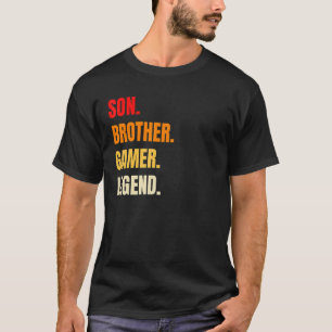 Camiseta Videojuegos divertidos Gamer Gaming Boys Brothe