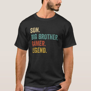 Camiseta Videojuegos divertidos Gran Hermano Gamer Niños