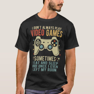 Camiseta Videojuegos divertidos Video Gamer Jaming Jugadore