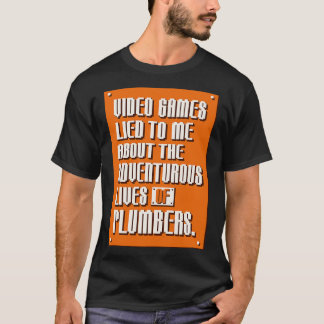 Camiseta Videojuegos me mintieron