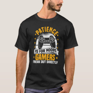 Camiseta Videojuegos, Paciencia Es Para Noobs, Gam Controla