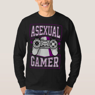 Camiseta Videojuegos para jugadores asexuales Orgulloso Ace