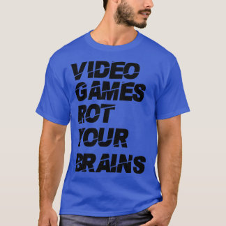Camiseta Videojuegos pudriendo tus cerebros 19