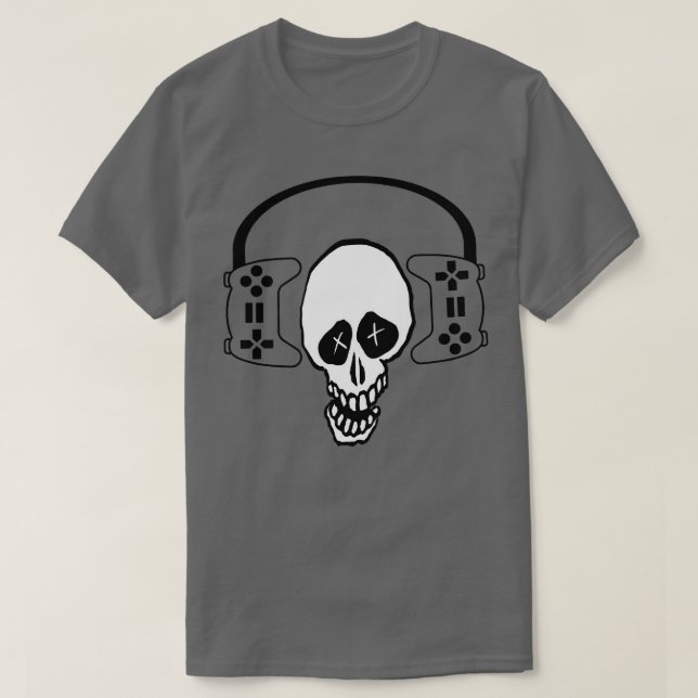 Camiseta videojuegos pudrir tus cerebros 55 (Diseño del anverso)