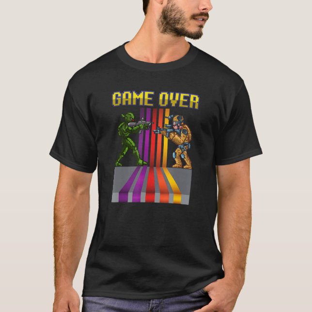 Camiseta Videojuegos Retro de videojuegos de videojuegos de (Anverso)