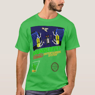 Camiseta Videojuegos retro Nintendo NES Cover Art Brundlefl