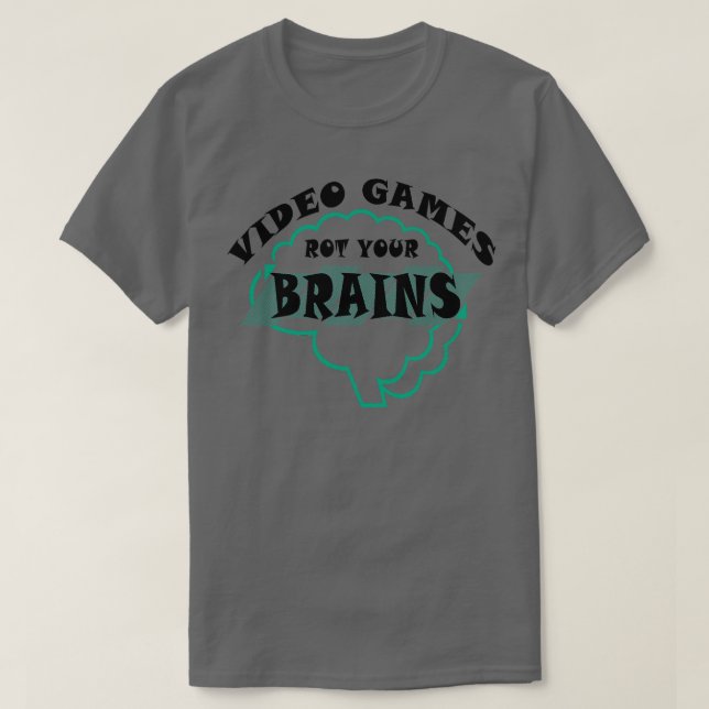 Camiseta Videojuegos Rot your Brains 5 (Diseño del anverso)
