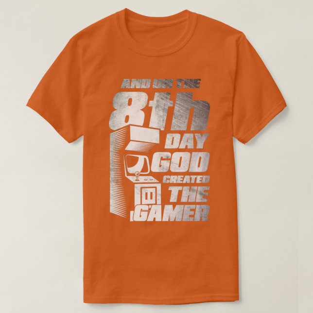 Camiseta Videojuegos RPG Gamer1 (Diseño del anverso)