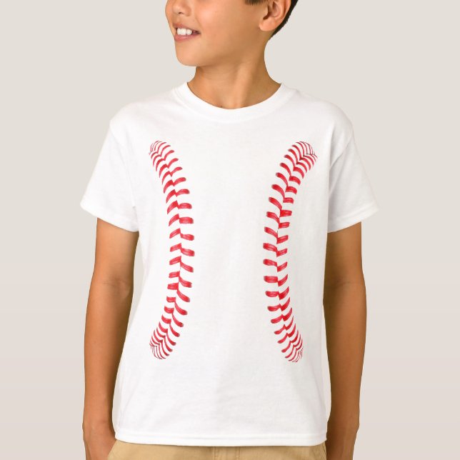 Camiseta Videojuegos verticales de jugadores de béisbol (Anverso)