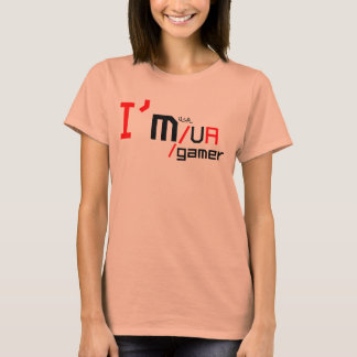 Camiseta ¡Videojugador-chica del wow!