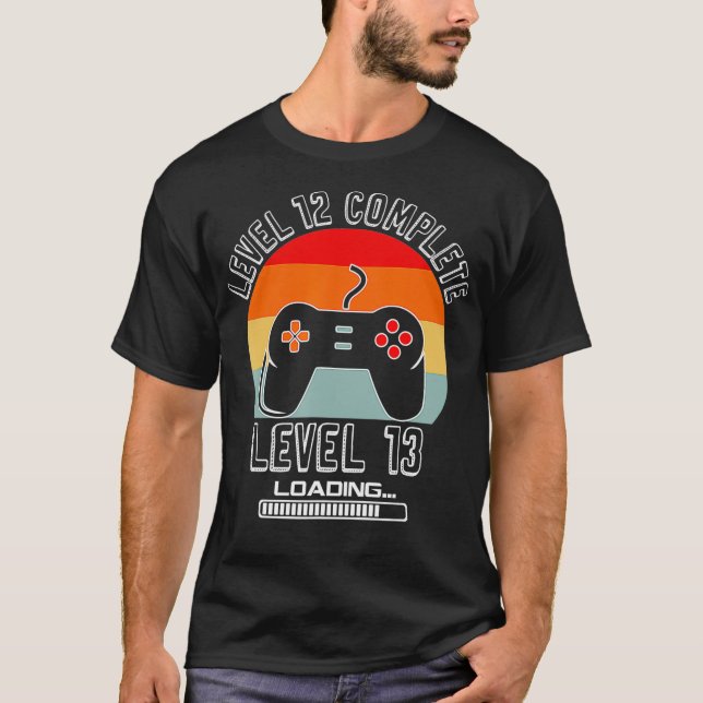 Camiseta Videojugador de 12 años de edad regalo Niño M (Anverso)