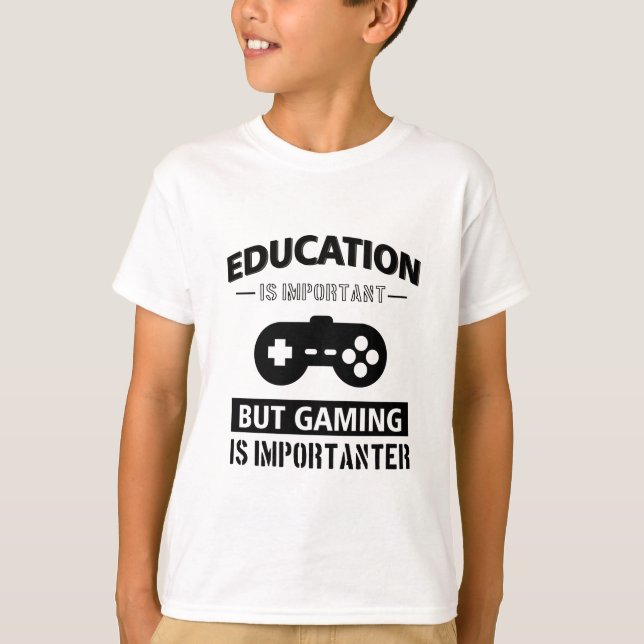 Camiseta Videojugador divertido (Anverso)