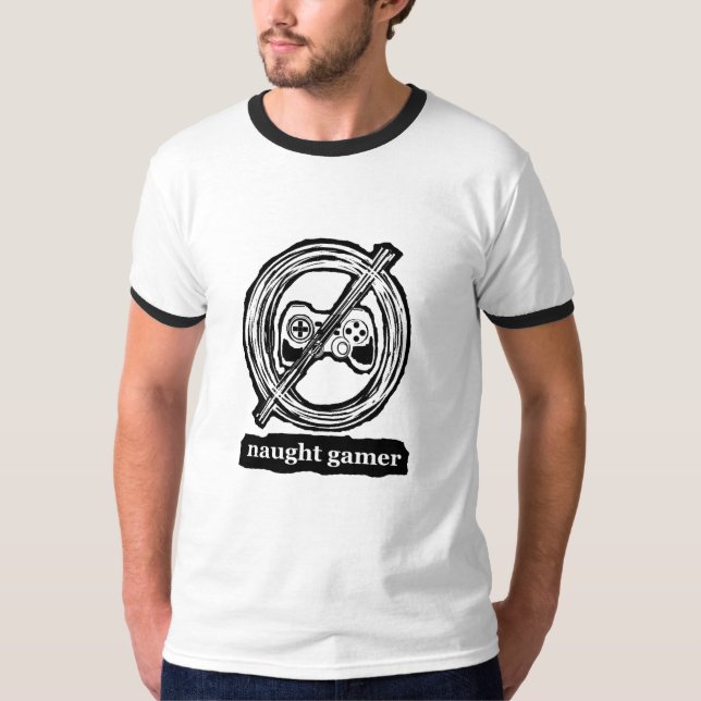 Camiseta Videojugador sin valor de Knoteworthy (Anverso)