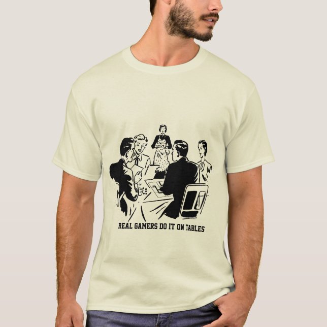 Camiseta Videojugadores reales (Anverso)