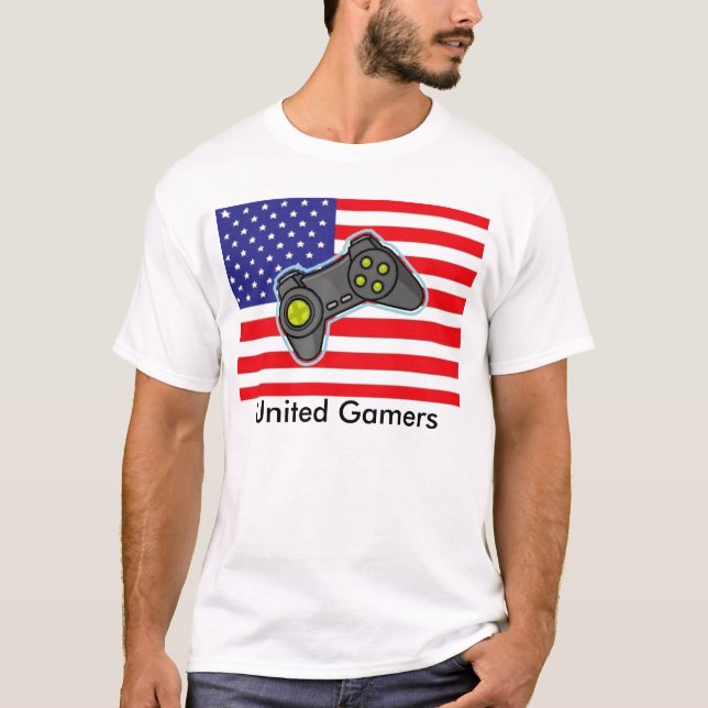 Camiseta Videojugadores unidos (Anverso)