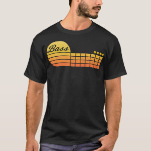 Camiseta Videos de guitarra de Groove Retro Bass Sundown