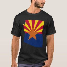 Camiseta Videos del desierto del retro de la bandera del es