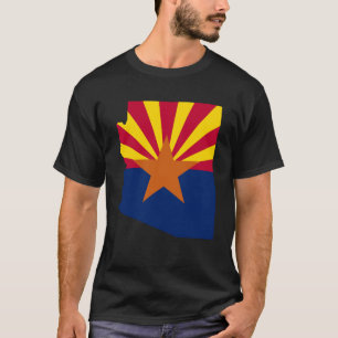 Camiseta Videos del desierto del retro de la bandera del es