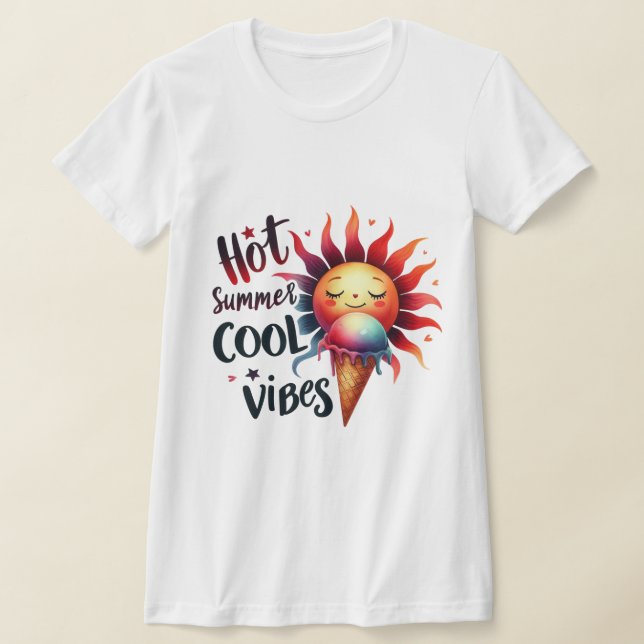 Camiseta Videos fríos de verano caliente (Distribución)
