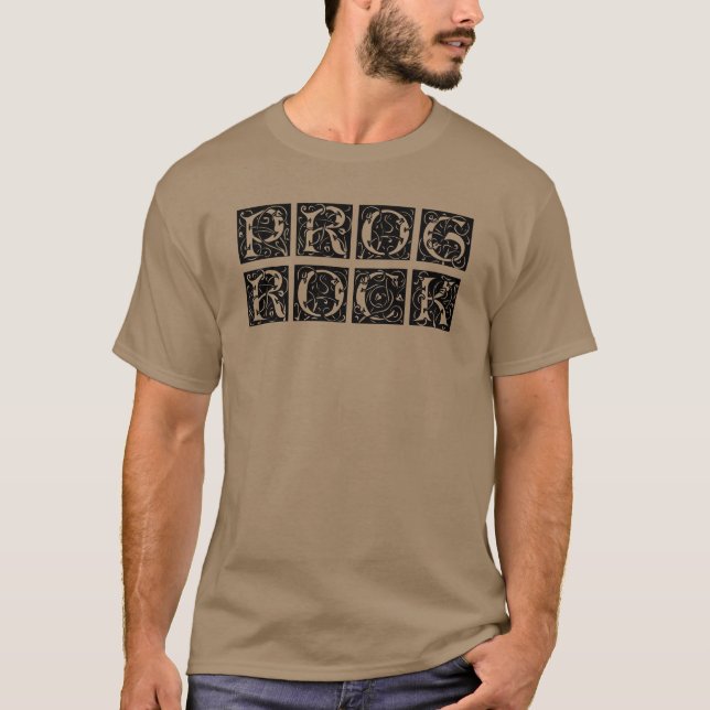 Camiseta Vides de la roca de Prog (Anverso)
