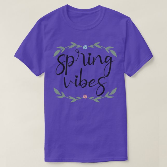 Camiseta Vides de primavera (Diseño del anverso)