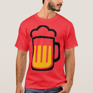 Camiseta Vidrio de cerveza