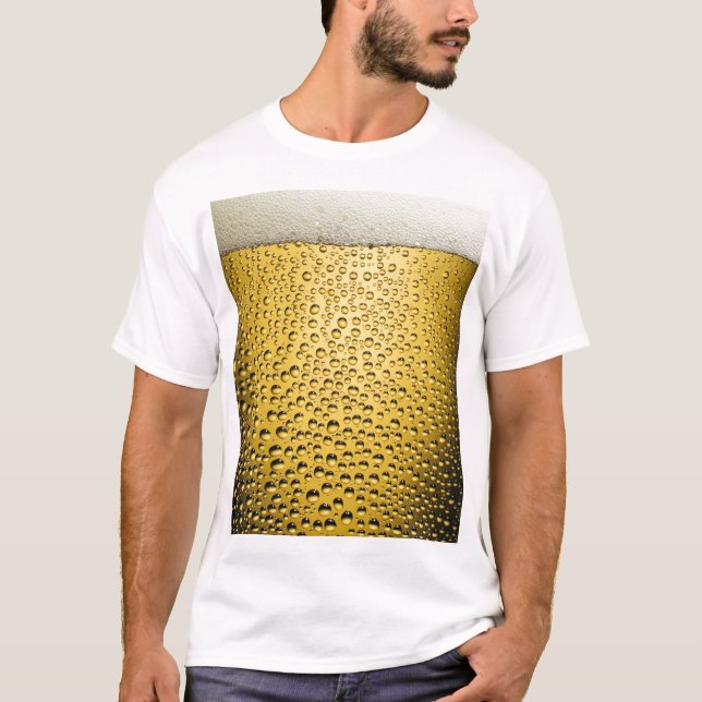 Camiseta Vidrio de cerveza (Anverso)