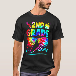 Camiseta Vidrio De Colas De Arco Iris De Segunda Grado De V