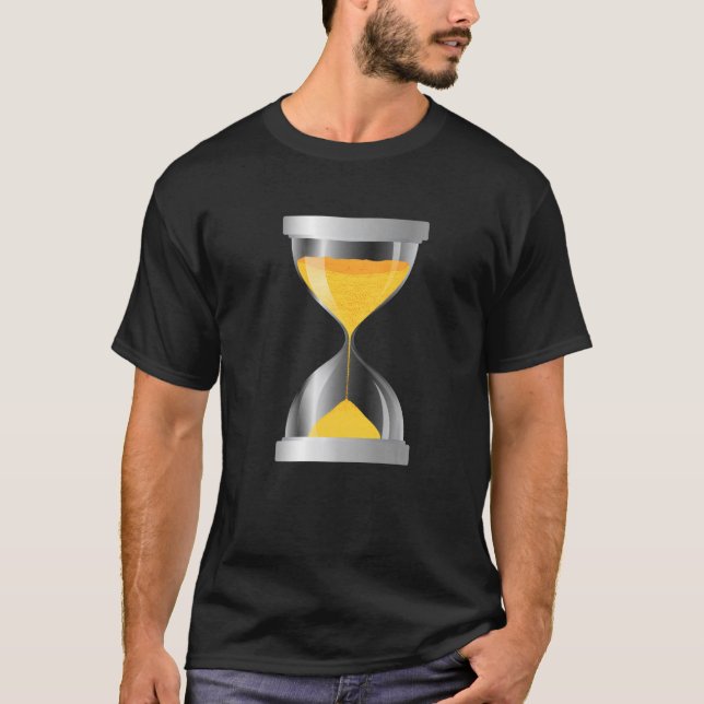 Camiseta Vidrio de Hora de Hormigón de arena de tiempo 6 (Anverso)
