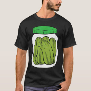 Camiseta Vidrio De Pickles Dill Pickles Pickles Jar Love Pi