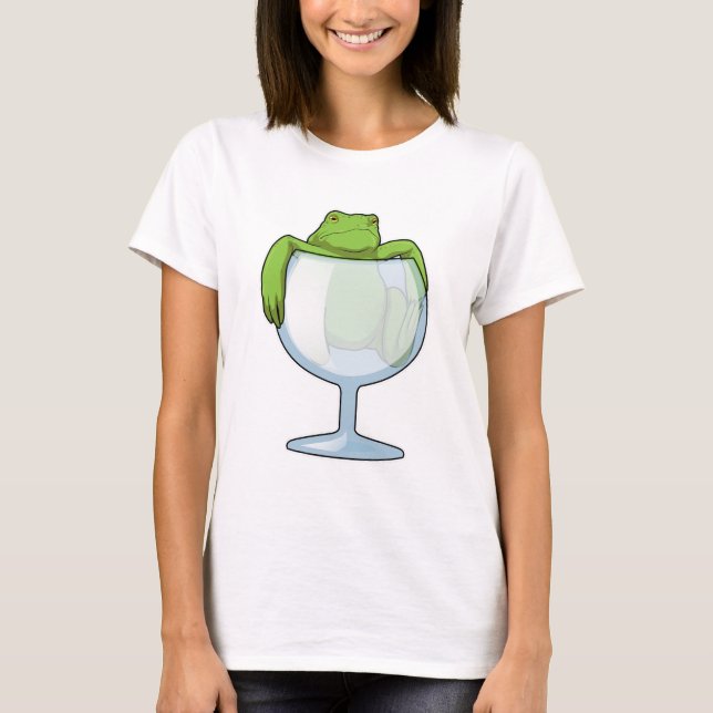 Camiseta Vidrio de rana (Anverso)