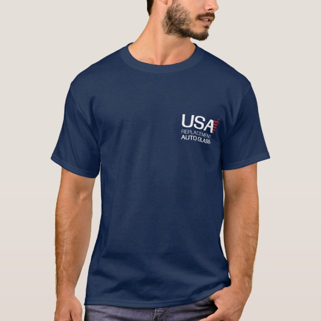 Camiseta Vidrio del auto de los E.E.U.U. (Anverso)