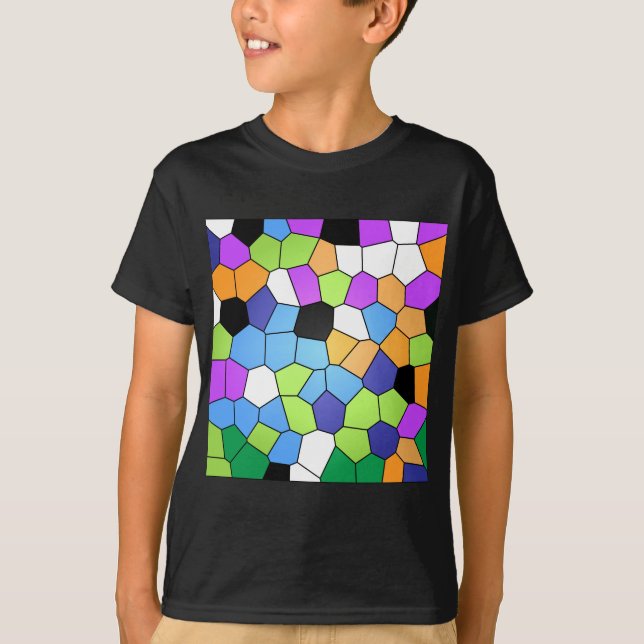 Camiseta Vidrio manchado (Anverso)