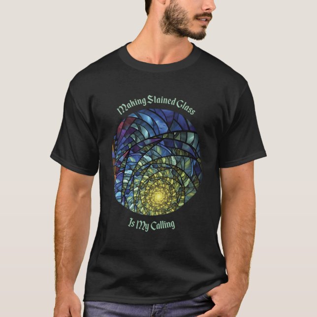 Camiseta Vidrio manchado (Anverso)