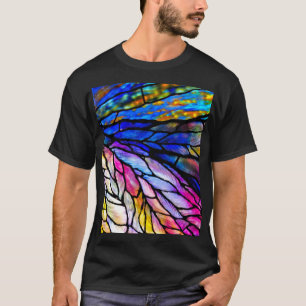 Camiseta Vidrio manchado por Tiffany