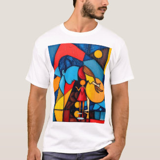 Camiseta "Vidrio Manchado Reverence Tee"