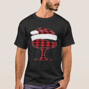 Camiseta Vidrio Navidades Red Plaid Buffalo Funny Win