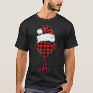 Camiseta Vidrio Navidades Red Plaid Buffalo Funny Win